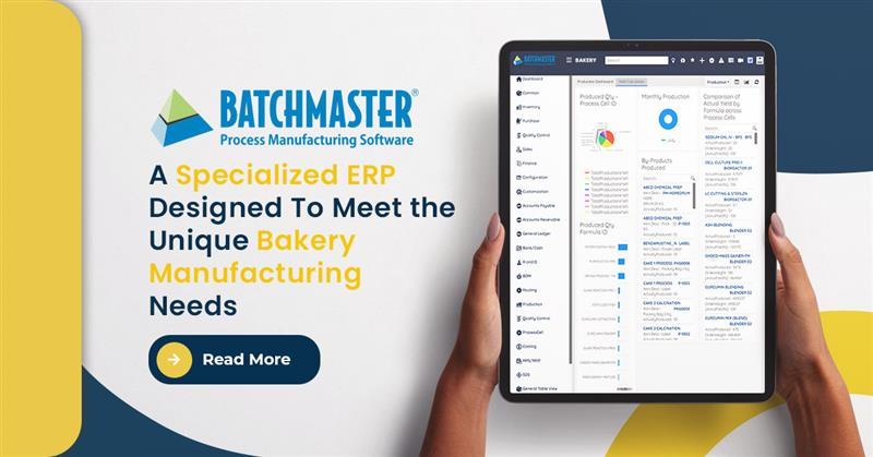 BatchMasterERP's tweet image. Recipe complexity. Rising costs. Compliance pressure. 
 Generic ERPs can’t handle bakery challenges. 

✅ Manage recipes 
✅ Optimize production 
✅ Stay compliant 

👉 batchmaster.com/erp-for-bakeri… 

#BakeryERP #FoodManufacturing  #ERPSoftware #FoodCompliance #Traceability