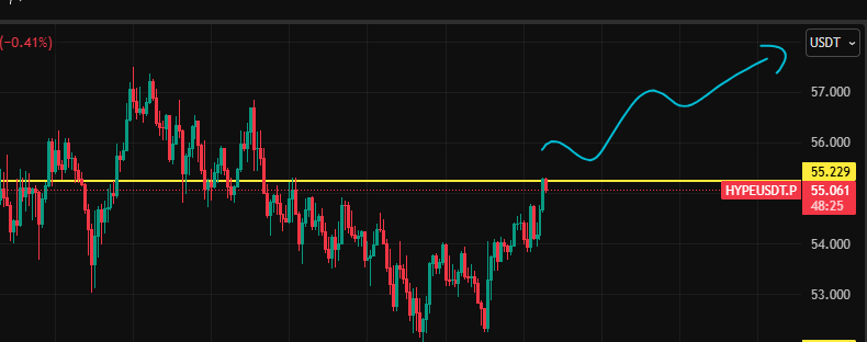 $HYPE looking like it could run again if we get some positive macro momentum tomorrow