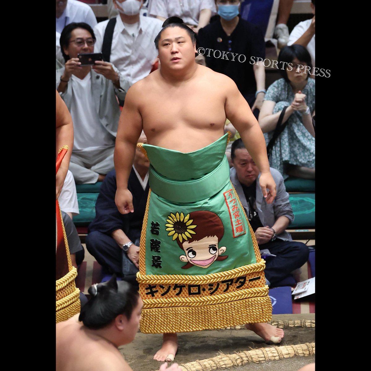 2025年9月 17日（両国国技館） 【#大相撲】幕内土俵入り #若隆景 化粧