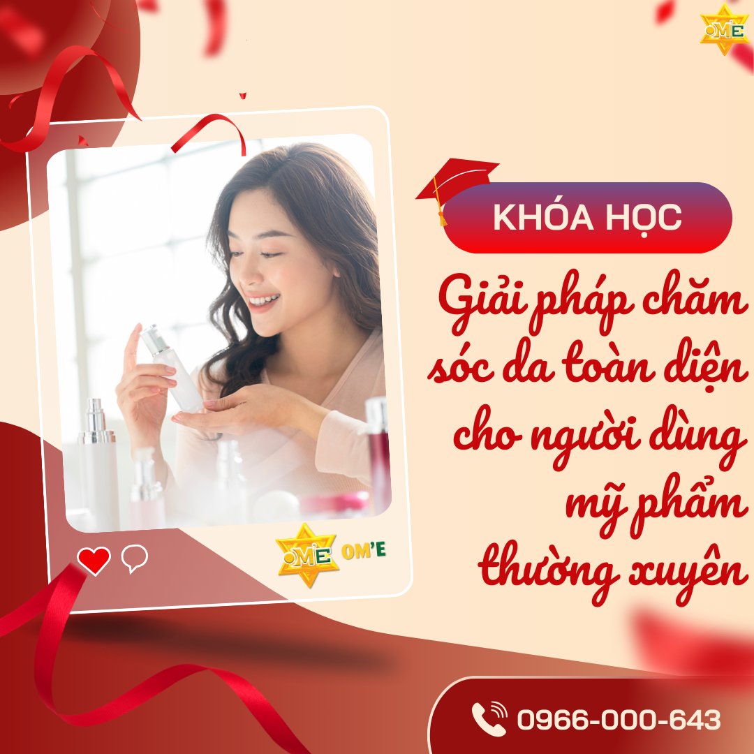 OMEchamsocda's tweet image. Tìm hiểu giải pháp chăm sóc sức khỏe &amp;amp; làm đẹp tại ome.edu.vn
#omevietnam #chamsocda #chamsoc