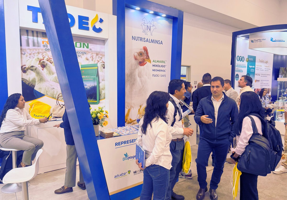LACHANCE2004's tweet image. ✨ SEMINARIO INTERNACIONAL DE AVICULTURA 2025
It was a great pleasure to engage in in-depth exchanges with industry partners at this exhibition! 
We look forward to meeting again next time to explore a new future for animal health together
#Avicultura #Ecuador #BileAcids #poultry