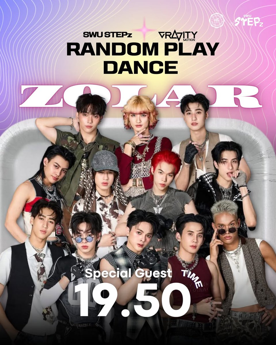 zolarfansbr's tweet image. ‘ZOLAR’ participará do evento 𝐒𝐖𝐔 𝐒𝐓𝐄𝐏z 𝐗 𝐆𝐫𝐚𝐯𝐢𝐭𝐲 𝐌𝐨𝐭𝐢𝐨𝐧 𝐑𝐚𝐧𝐝𝐨𝐦 𝐏𝐥𝐚𝐲 𝐃𝐚𝐧𝐜𝐞! 🤩♥️

🗓 Data: 19 de setembro de 2025
⏰ Horário: 19:50🇹🇭/ 09:50🇧🇷

#swustepz #gravitymotion #swucreativedanceclub #ชมรมการเต้นสร้างสรรค์ #ZOLAR
