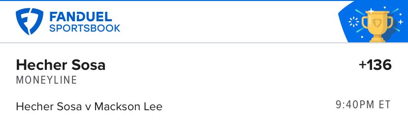 J_MyTwoCents's tweet photo. LFG BOYS #DWCSWeek6 💪😤💰‼️
2-1 ; +1.95u ✅
Season 9 Results: +.9u ✅
@PubSportsRadio @BigShow_Picks @MMALockerRoom @gettin_BILLs_ @JoeDFSBetting @BspMma
#PubSportsRadio🍻🎙️
#LockerRoomTalkPodcast🎧🔥 https://t.co/79sZrPpPGy