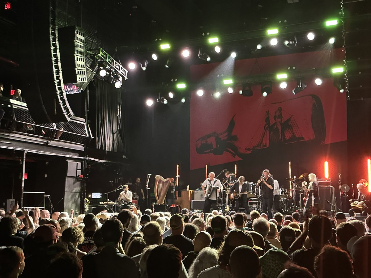 TheBLoud's tweet photo. Great seeing @poguesofficial after 14 years. @Terminal5 https://t.co/C6zCWuEOAo