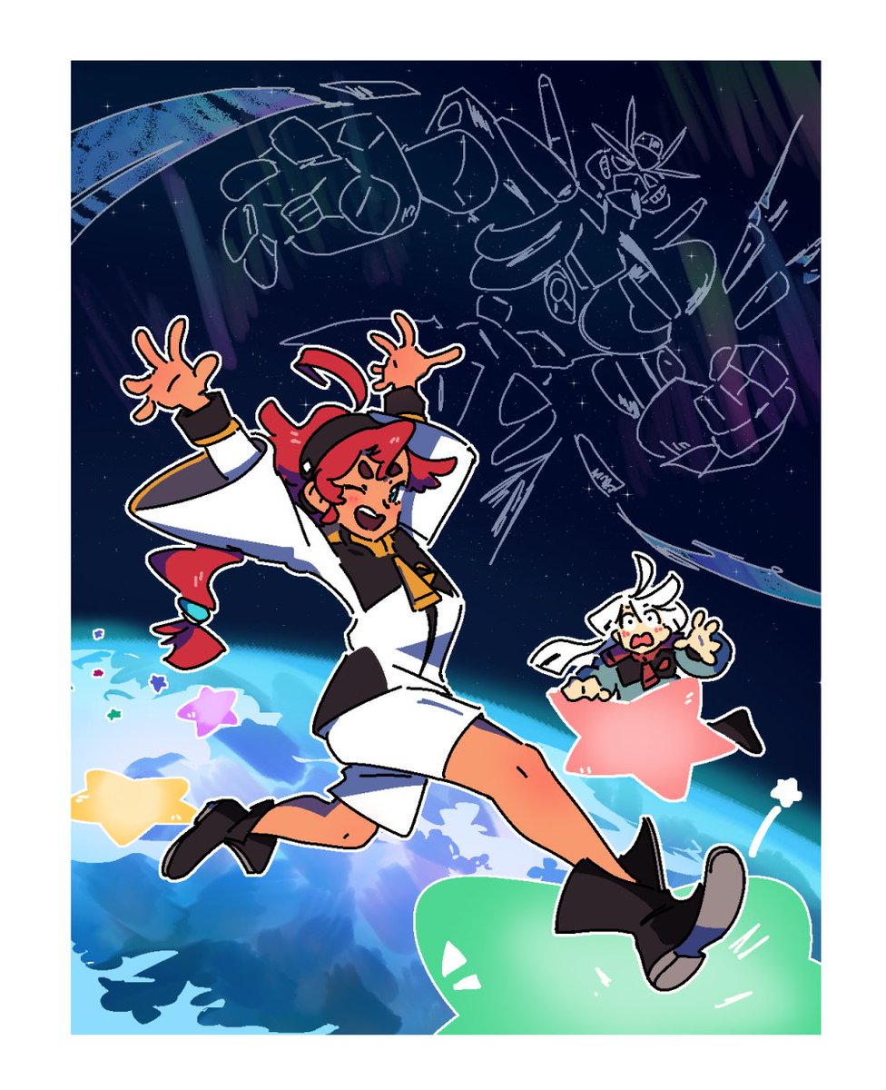 Thanks for the request! Suletta from Gundam 🙏