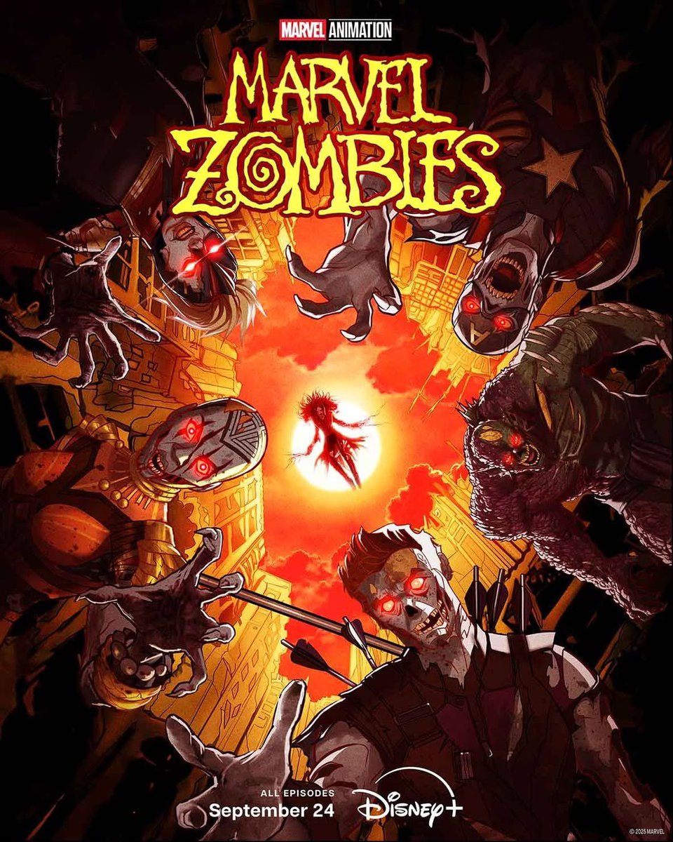 New poster for ‘MARVEL ZOMBIES’

Releasing September 24 on Disney+