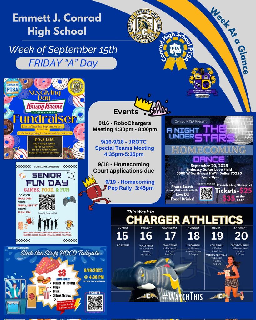 Emmett J. Conrad PTSA (@ejconradptsa) on Twitter photo 