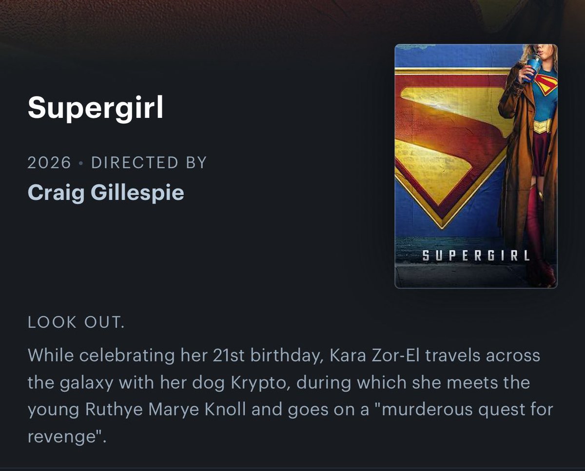 BlackMajikMan90's tweet photo. The official Supergirl synopsis. https://t.co/3lyQGJrusU