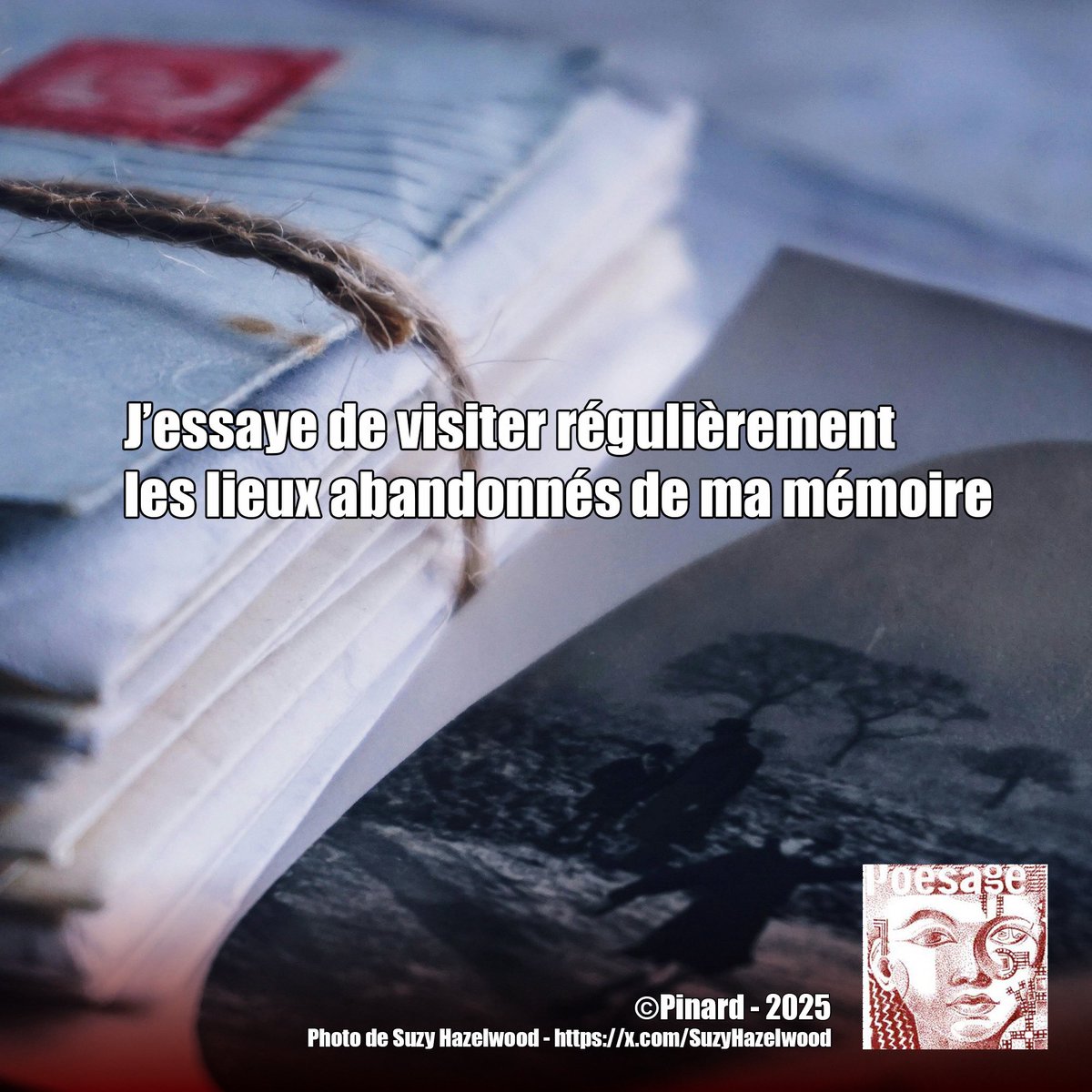 poesage_27's tweet image. J’essaye de visiter régulièrement
les lieux abandonnés de ma mémoire
 
©Pinard  - 2025
Photo de Suzy Hazelwood - x.com/SuzyHazelwood

#essayer #visiter #memoire #lieux #abandonner #souvenir 
#poet #poeme #poem #poesie #poetry #poesieengagee #
 #ecriture #writing