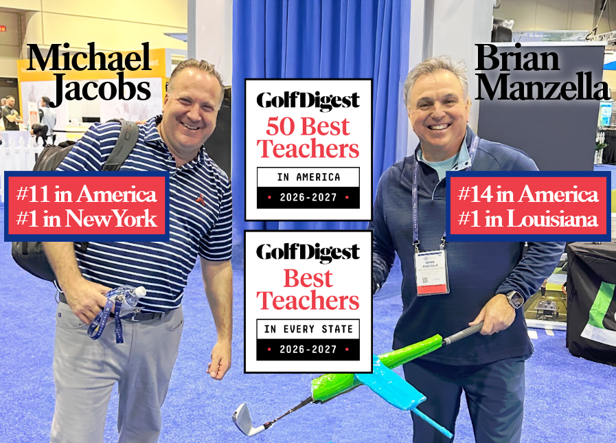 We met 20 years ago as public course golfers who later studied under Ben Doyle. Together, we've run 19 years of golf schools, conducted 15 years of study with Dr. Nesbit, developed 12 years of Jacobs 3D, and waged 10 years of the Alpha War. Still swinging—The best team in golf!