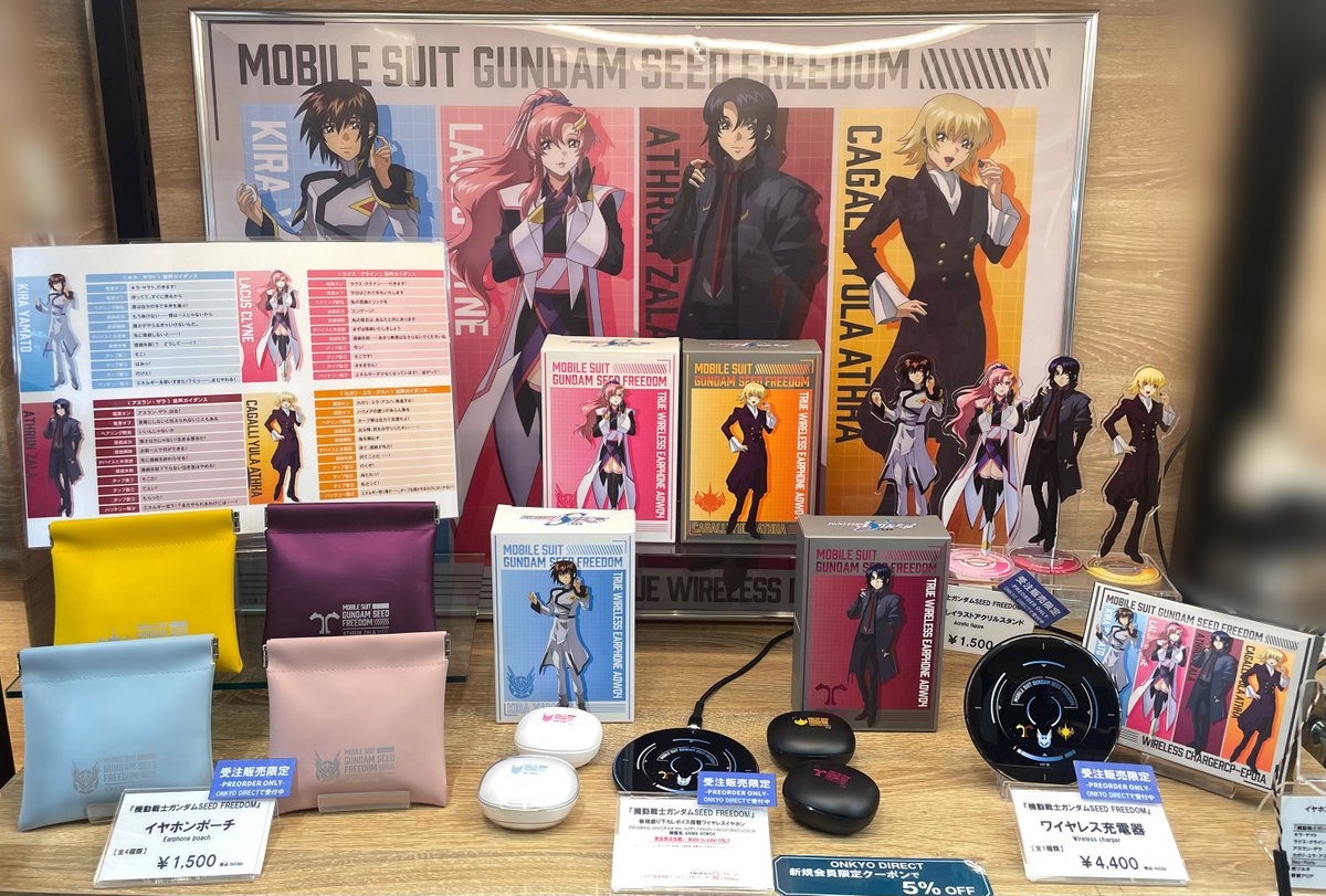 ≪好評受注受付中≫ ✨『機動戦士ガンダムSEED FREEDOM』新規録り