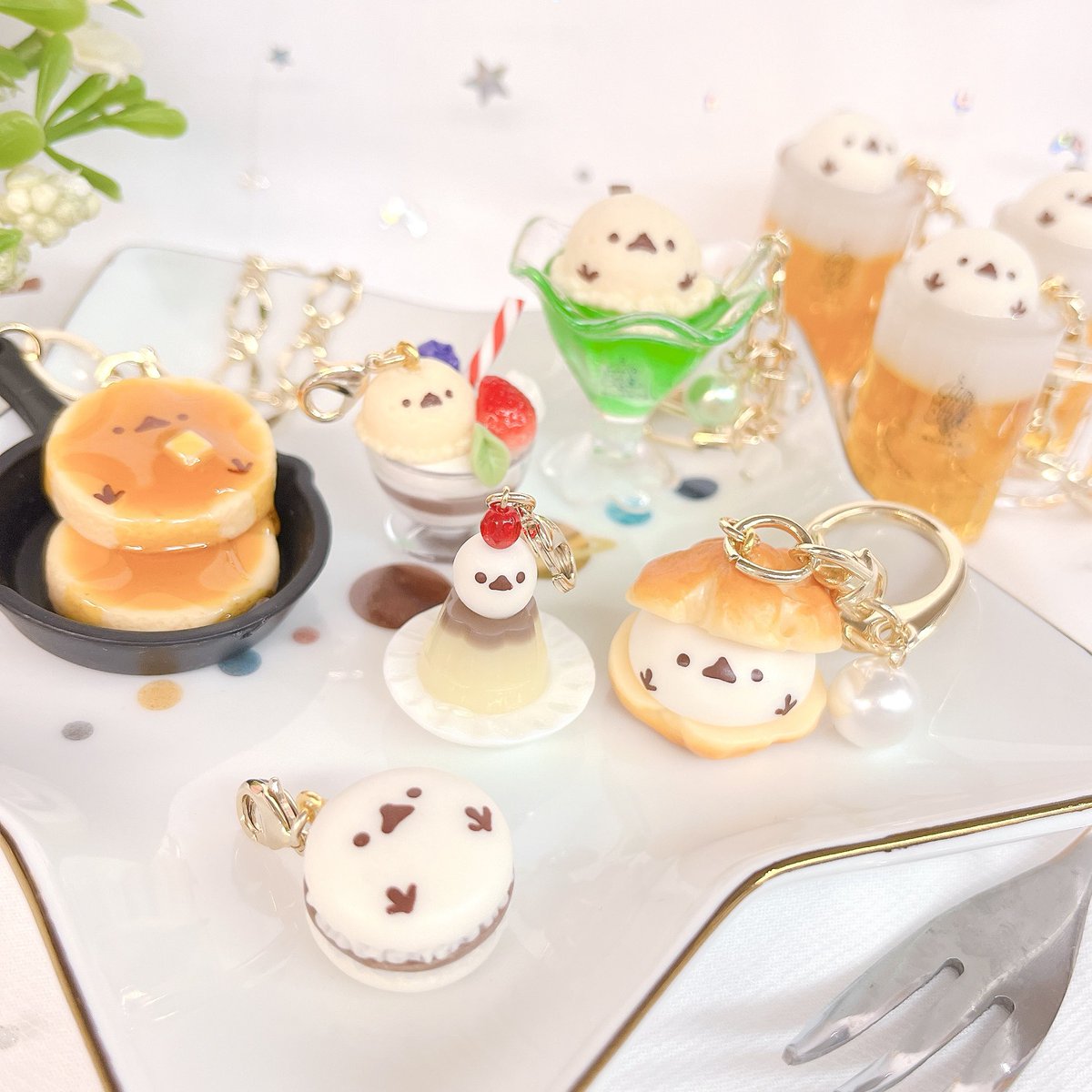 ma_co53's tweet photo. 《出店情報》
今週末から開催スタートです☆
▶︎9/20〜28
【 #sweetselection 】
#ハンズ名古屋店 7階
10時〜20時 ※最終日のみ16時まで
久しぶりの名古屋に委託で出店します
今回はシマエナガ・スイーツのみのラインナップです
ツリーに少しずつお品書き流します
#シマエナガ
#フェイクスイーツ https://t.co/waUHQvVzmQ