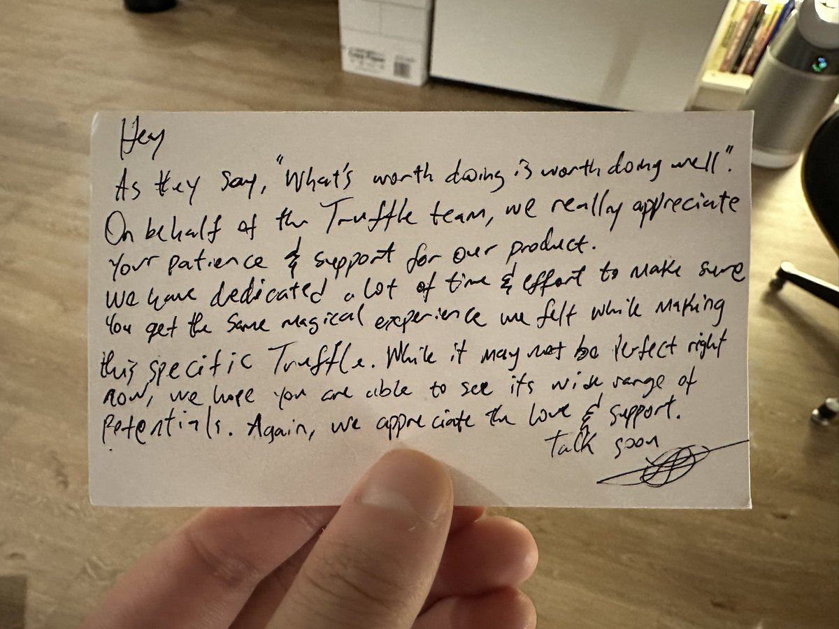 _3un01a's tweet image. Congrats on the ship @itsalltruffles!
Can’t wait to pop this one open!