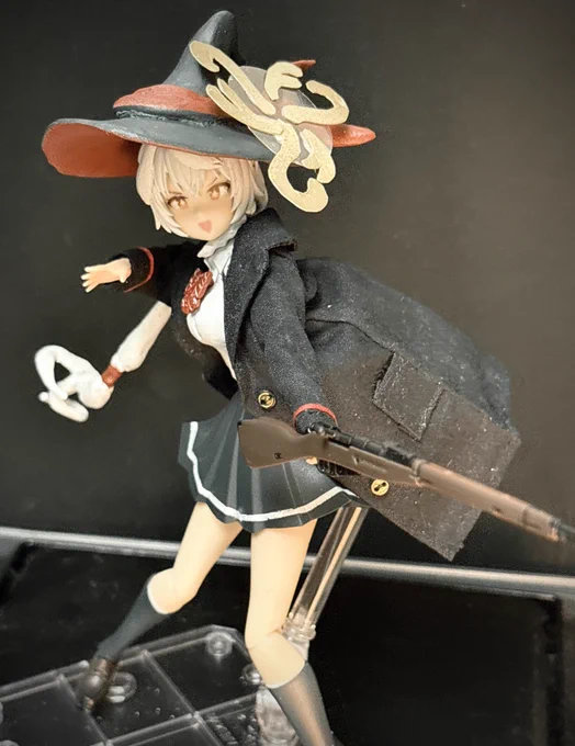 白尾エリを作った。アブラカタブラ!