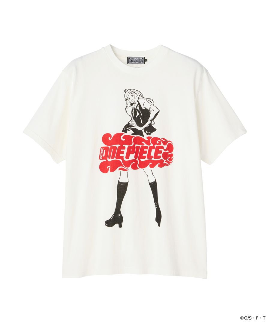 n*o様 HYSTERIC GLAMOUR×ONE PEACE コラボTシャツ コラボ情報】 HYSTERIC GLAMOURとのコラボアイテムが 9.22(月)より
