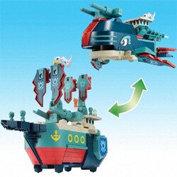 キーボッツ、初期はロックブレイクギミックメインで単に手足を入れ替えられるだけだったけど、途中から善悪組み替えられるようになり、
2年目でジョイント増加やデザインの洗練が行われ、途中から大型商品とかも出て良くなっていったんだよなぁ。