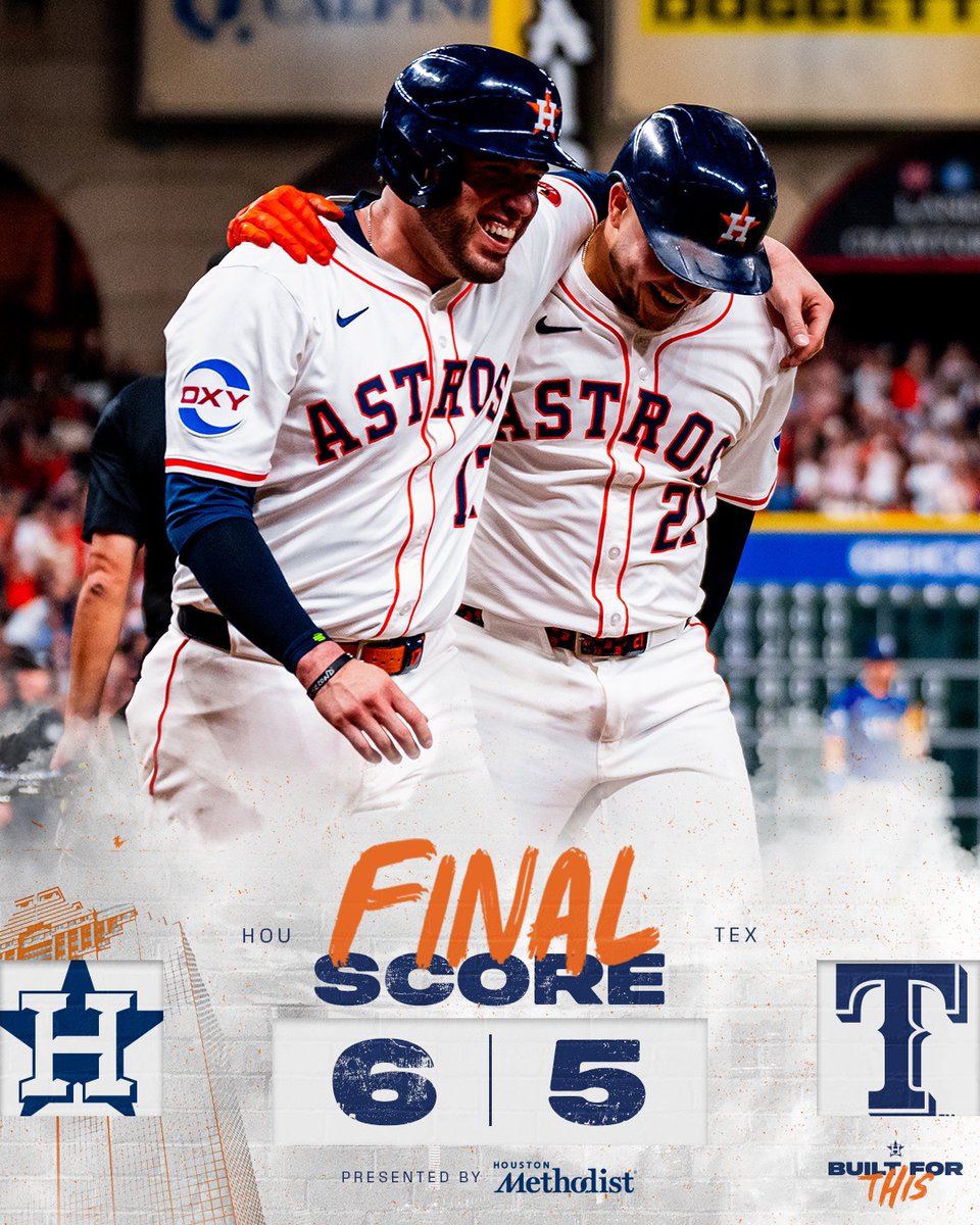 astros's tweet photo. Same time tomorrow?

#BuiltForThis x @MethodistHosp https://t.co/Hu6x3aQUV9
