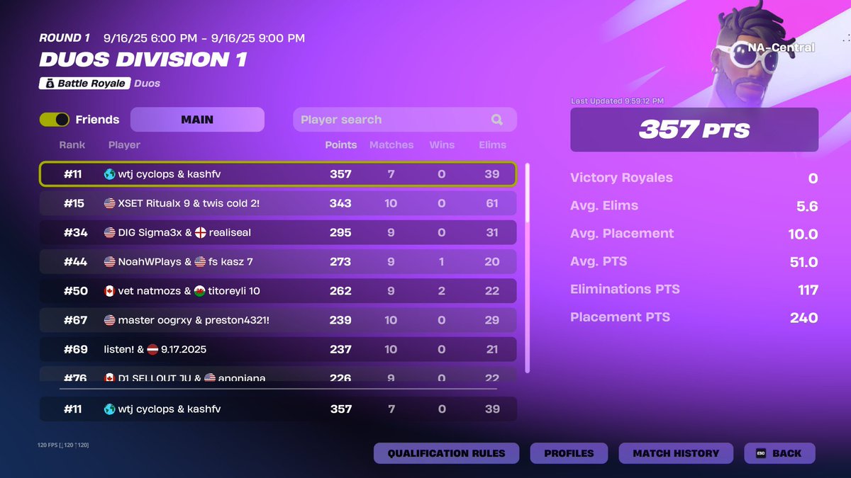 11th day one with <a href="/kashfv1/">Kash</a> <a href="/TeamWTJ/">Witness The Journey 🔮</a>