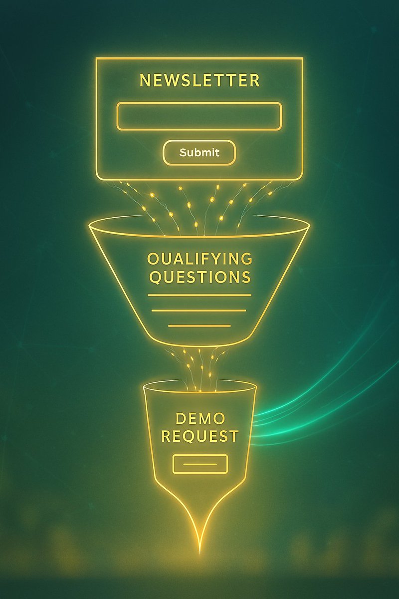 light3dstudio's tweet image. Beyond the Basics: Forms as the Engine of Your Funnel!

Too often, we see forms as a mere afterthought a simple gateway at the end of a sales funnel. 

But the truth is, a strategically designed form is a critical data collection tool at every stage of the customer journey!