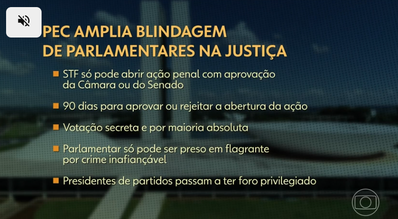 Vai ser liberada de vez a bandidagem, não legislam pelo Brasil e sim para diminuir os riscos de serem processados e punidos.