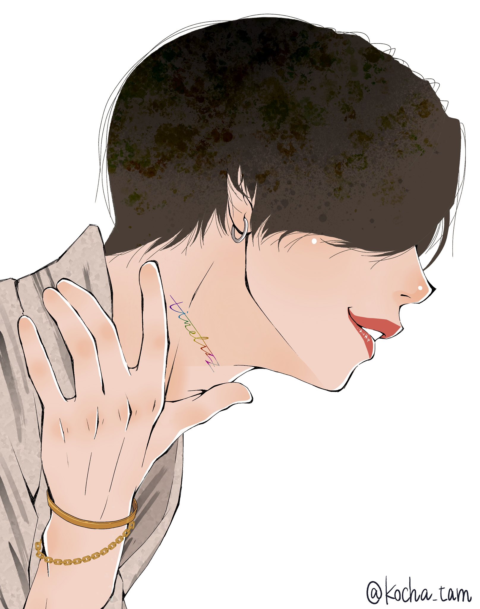 横顔 こちゃ🕰️💚 on X: 