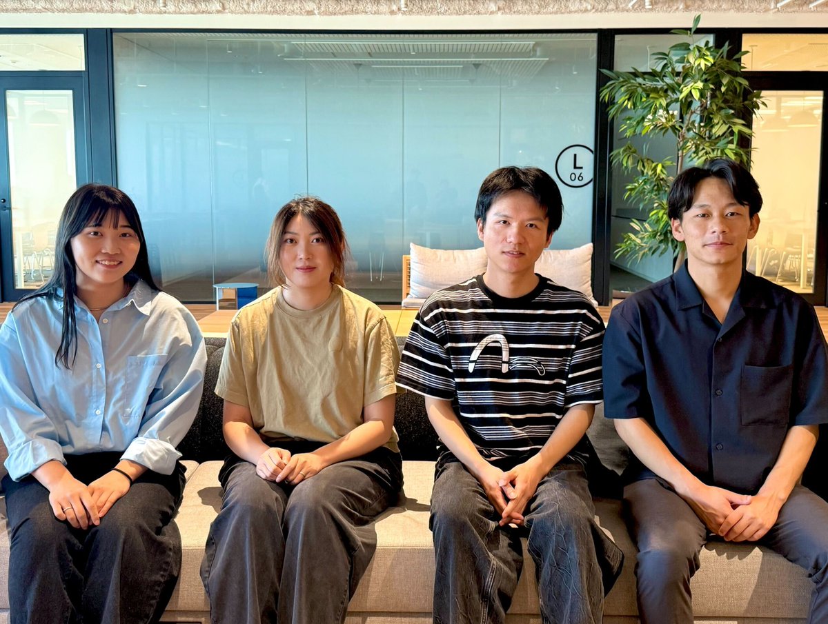sbintuitions's tweet photo. 新���エンジニア4人のインタビュー記事が公開されました🌱✨
入社の経緯、業務内容、そして将来の目標までお話しいただきました。
ぜひ記事をチェックしてください👀🔍
https://t.co/7P9fZZWpGr
＃SBIntuitions https://t.co/AcPEknAMC9