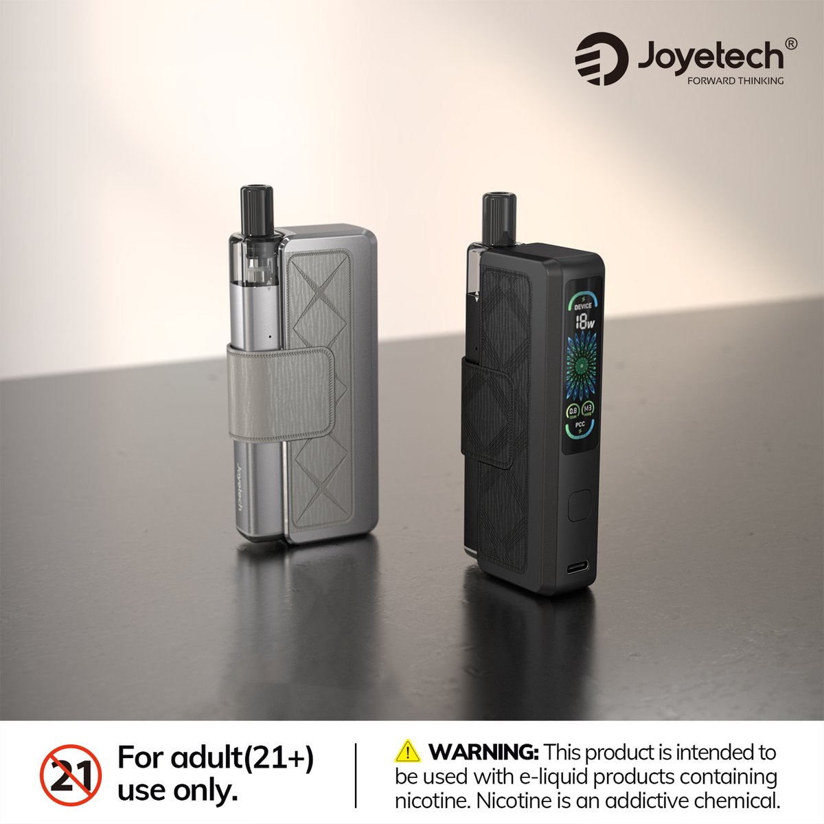JoyetechClub's tweet image. Keep your EXCEED PCC charged and ready — a full recharge means reliable on-the-go power all day.

Warning: This product may contain nicotine. Nicotine is an addictive chemical. Our products are restricted to adults 21+ only.

#EXCEEDPCC #powerbank #refillable #portable #joyetech