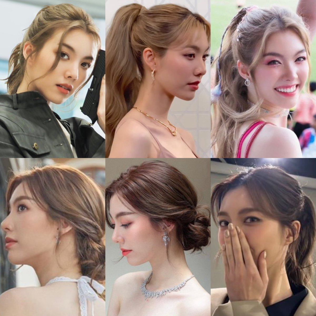 เกล้าผมแล้วยังกร้าวใจชั้นด้วย 😭