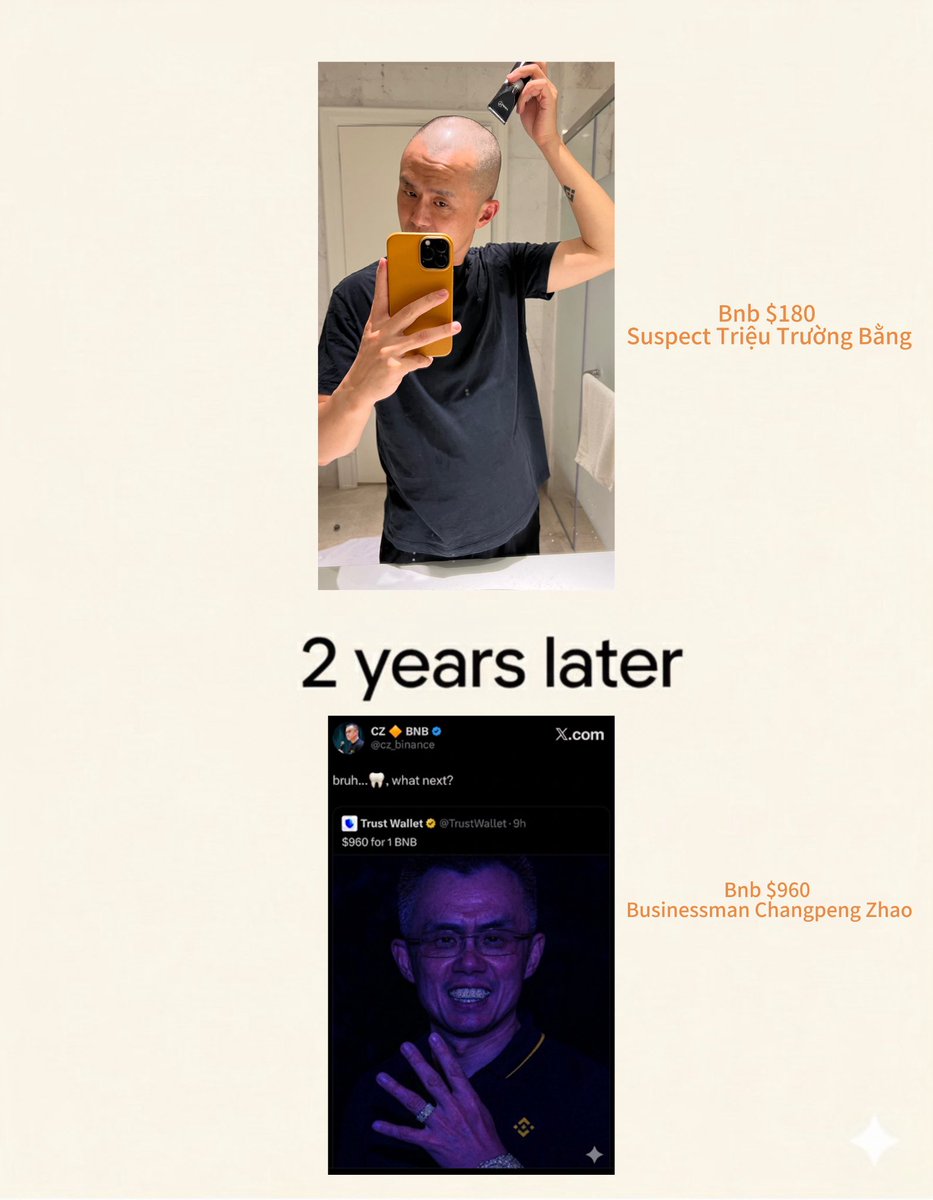 Yeah this is life. Congratulations <a href="/cz_binance/">CZ 🔶 BNB</a> <a href="/binance/">Binance</a> $bnb #bnb