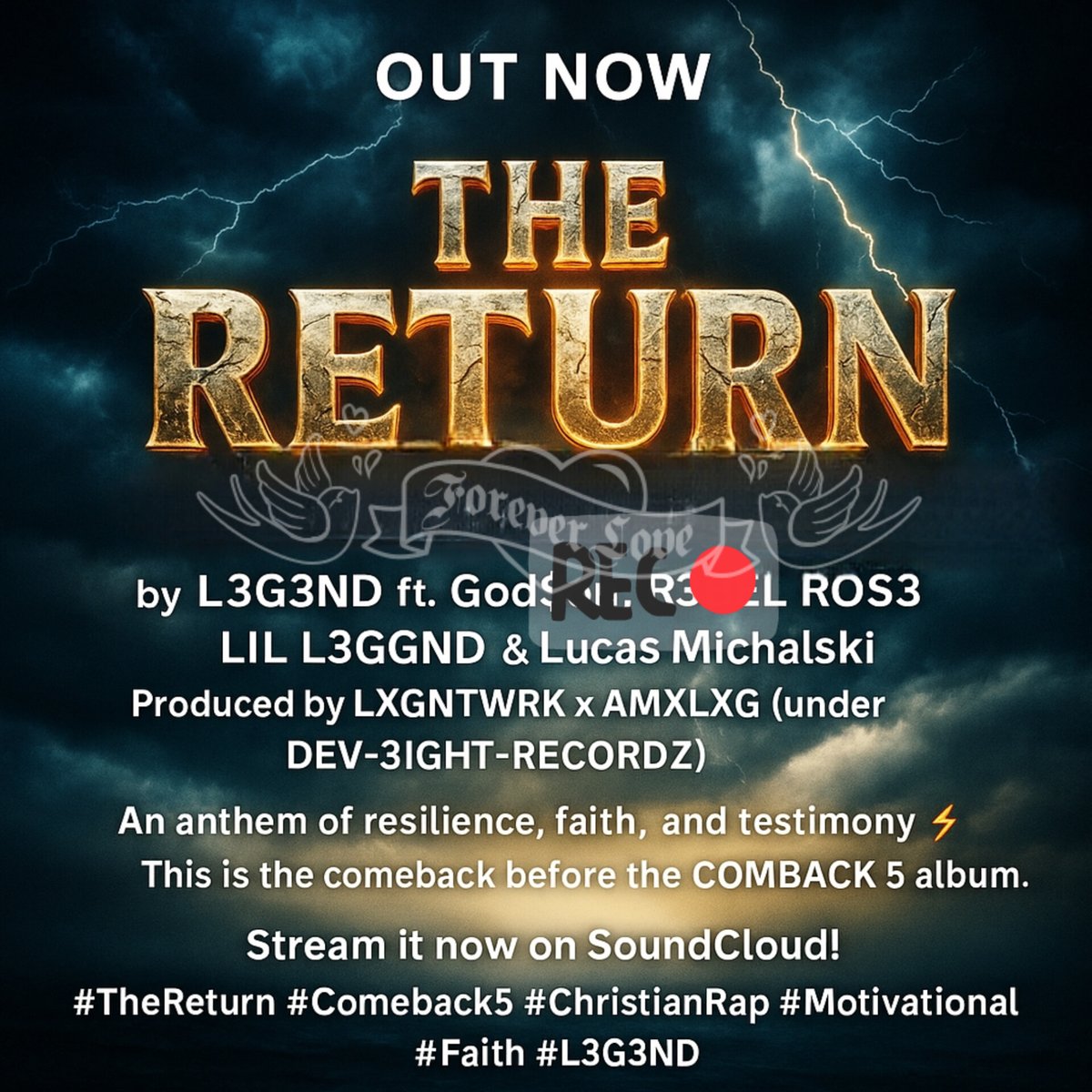F_WAV3_RecordZ_'s tweet photo. @L3G3ND_LMJGM @metamorphicArt @AngieKuskeMusic @MusicAtaraxia @BruceEssar @W0r1d_P3ac3 @B_R_O_OFFICIAL @lowkea713 @douglasramell1 @OxaiRoura @HyellaRizz @TracyLeeHarrin @BreiCarter @dorner_martina @DorstenMusic @Angelapowis @roderikopop @EduanisZ @edeagle89 @ElizmiOfficial @KeyHarrisMusic @TheUPoet @urproducer @iamkyannadenice @webimagineserv2 @SoundCloud @Spotify @BurdenWorld @charonnafriday @tiktok_us @DistroKid @hypeddit @lilbabiebearma2 @MacMiller @Dj__Lexie @StephenAstral @faraoh_da @PostIndustria12 @lee_james79 @ShyloCain @JohnnyandtheBox @LucasLumic @LXG_NTWRK_HLDNG @TheBipolarBros @beckman_jay @DEV_3IGHT_RCRDS 🚨 NEW MUSIC ALERT 🚨
🎵 “The Return” by @L3G3ND_LMJGM
Ft @R3B3L_ROS3_LXG
@beckman_jay
Prdcd by @LucasLumic
An anthem of faith, resilience, and the ultimate comeback
https://t.co/dP2uiR84Qz
#TheReturn #L3G3ND #SoundCloud #Comeback5 #ChristianRap #HipHop #Faith #Resilience https://t.co/UZYCjPz5FT
