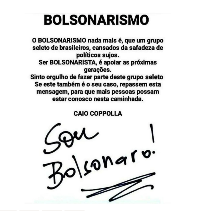 SOU BOLSONARO !!!