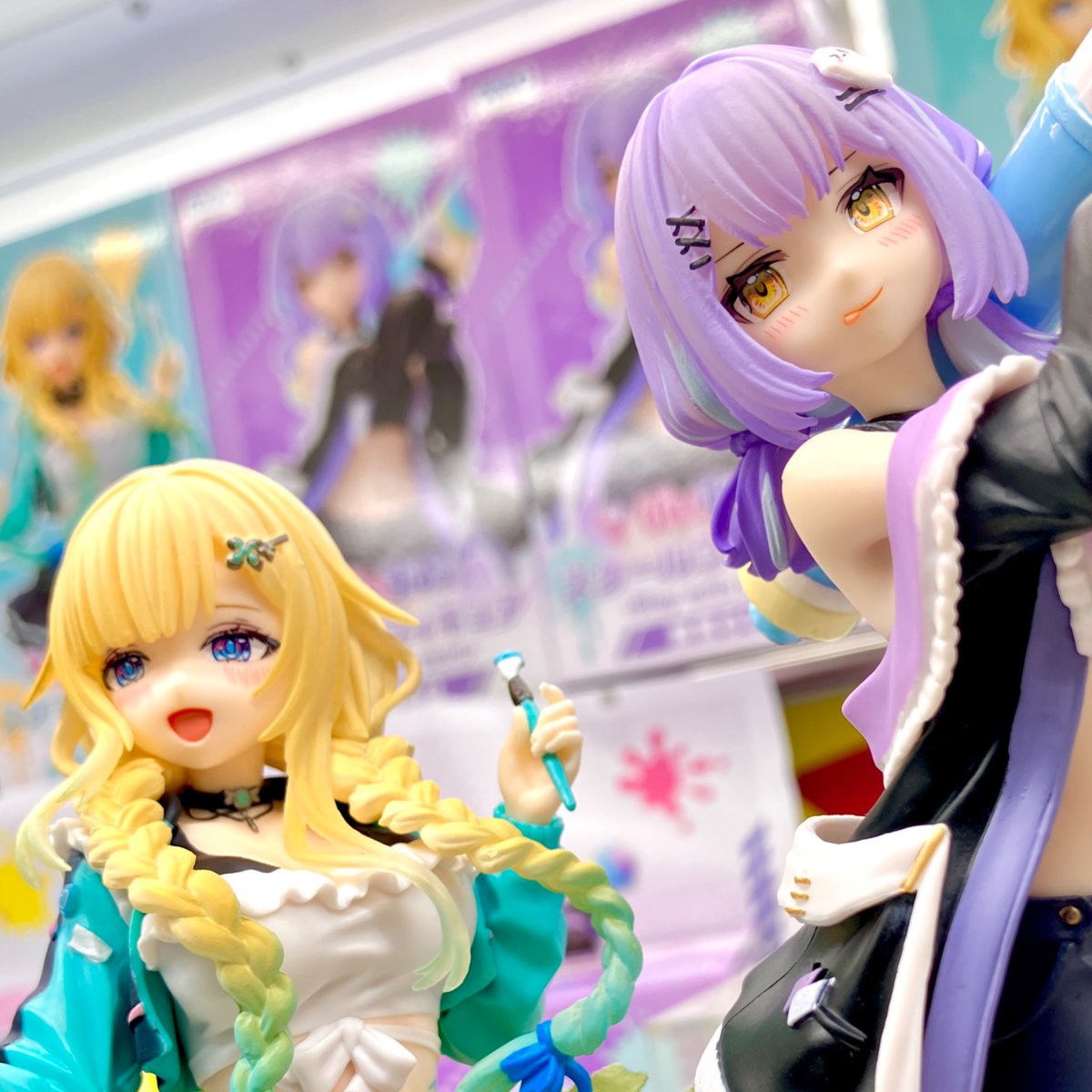 景品入荷情報】 ぶいすぽっ！スケールフィギュア －Play with paint