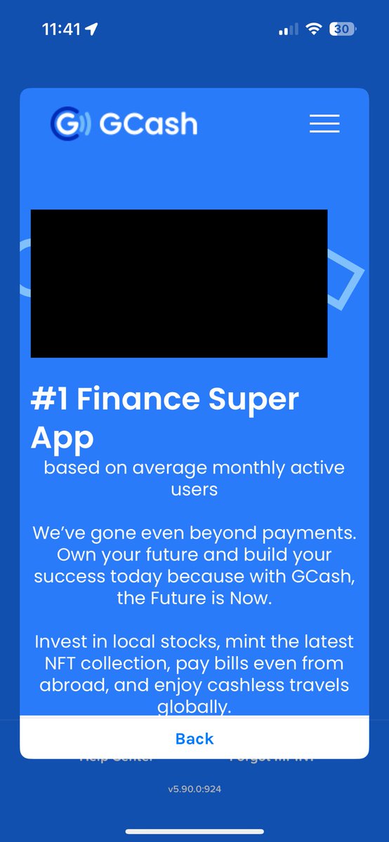 rAEdvelvets's tweet photo. @gcashofficial hindi maclose tong window na to para iopen ang app!!!! https://t.co/4dyjys8UMS