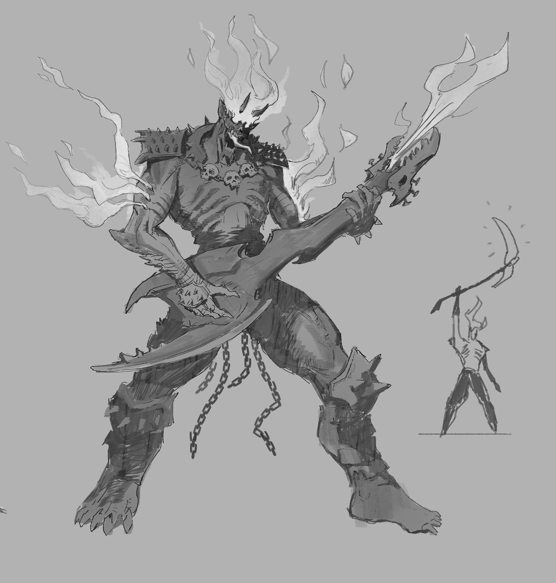 Part of me is sad we didn't get the fuckin SOUL SHREDDER over here in a Doom game.