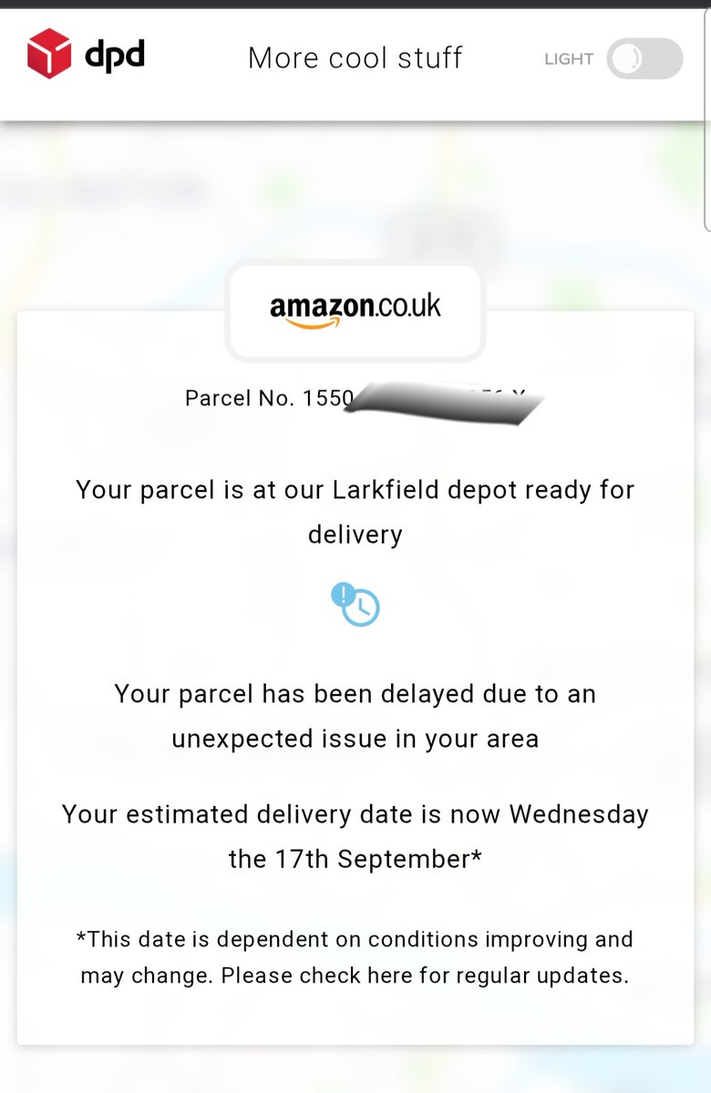 AngloDane70's tweet photo. @DPD_UK_Delivery I'm sure it has! Happens every time. Had I known #DPD would be the courier I wouldn't have gone ahead with the order. Useless. https://t.co/Q9FqziW52x