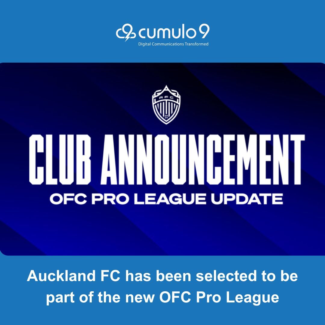 A big milestone for Auckland FC!
We’re proud to support Auckland FC as they step onto the regional stage, joining the inaugural OFC Professional League in January 2026.

Read more about this: aucklandfc.co.nz/news/ofc-pro-l…