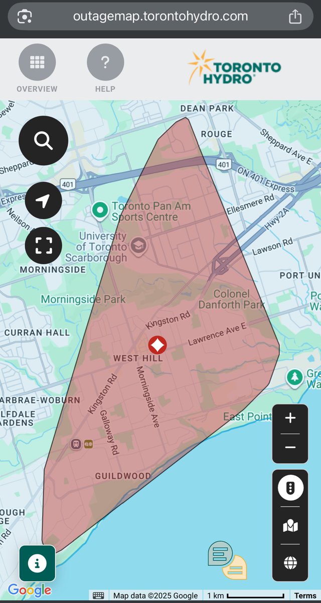 KayaChellam's tweet photo. @TorontoHydro @CP24 @TPSOperations what’s going on here. It’s so dangerous to drive without the street lights! No traffic control officers to guide the cars! Some are just going through without following the four way stop rule!! Help needed!! https://t.co/NvVm3lHzD8