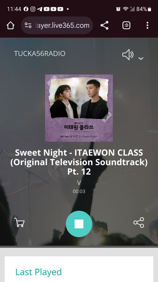 TaeKook_Radio's tweet image. Thank you @RadioTucka56 for playing these amazing songs by #V  to end the evening. 

#4oClock #RM ✨️x2
#SweetNight OST 

#TKRadio ✨️💚💜🫶🤝