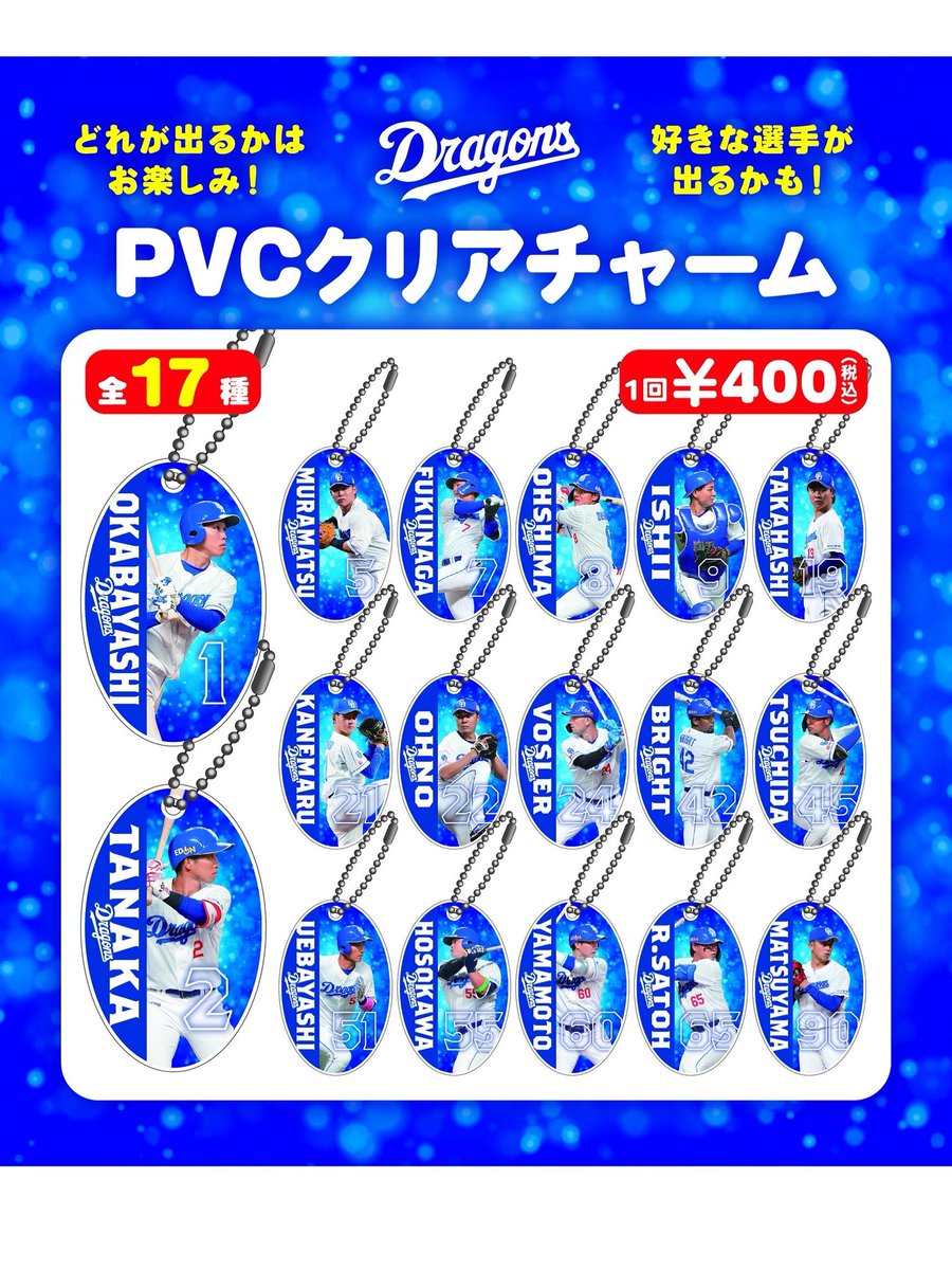 公式】中日グッズ（🤖野球ガチャ⚾️） (@goos_chunichi) / Posts / X