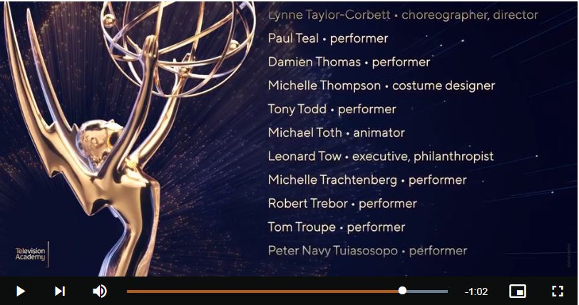 Tony Todd among many more celebrities who sadly passed away this year IS in the #EmmyAwards2025 memorial.  They just weren't in the TV broadcast.  You can view the entire list at the Television Academy website televisionacademy.com/video/televisi…