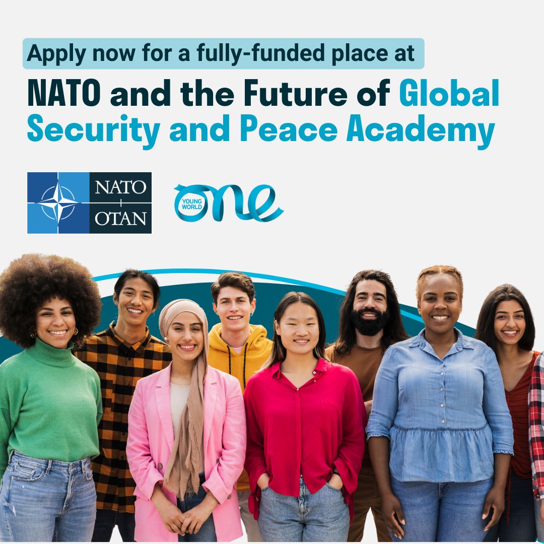 opportunitiesfy's tweet image. 🌍 Young leaders from NATO member &amp;amp; partner countries can now apply for the One Young World Academy x NATO course on Global Security &amp;amp; Peace — deadline 14 Nov 2025 👉 wp.me/p23f03-gkT

#OneYoungWorld #NATO #GlobalSecurity #PeaceBuilding #YouthLeadership #Opportunities