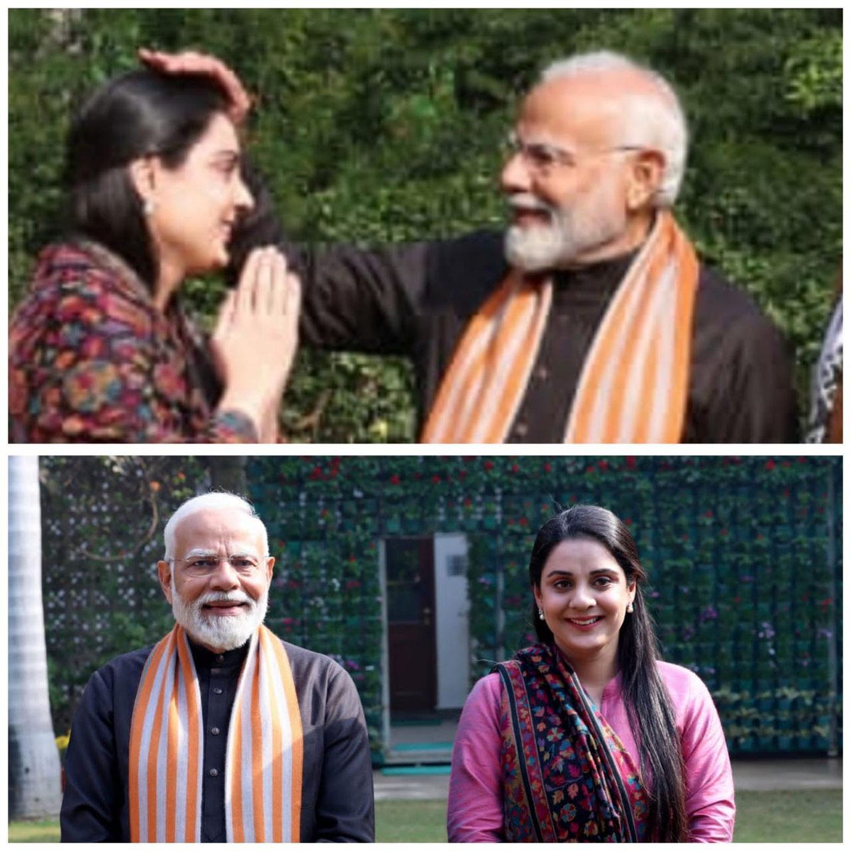 आदरणीय प्रधानमंत्री नरेंद्र मोदी जी 140 करोड़ देशवासियों के लिए मार्गदर्शक, अभिभावक और प्रेरणा स्रोत हैं।
आपने अपने दूरदृष्टि और अद्वितीय नेतृत्व से पूरे विश्व में भारत का मान-सम्मान बढ़ाया है। आज संपूर्ण विश्व भारत की ओर आशा और विश्वास के साथ देख रहा है, क्योंकि हमारे पास एक