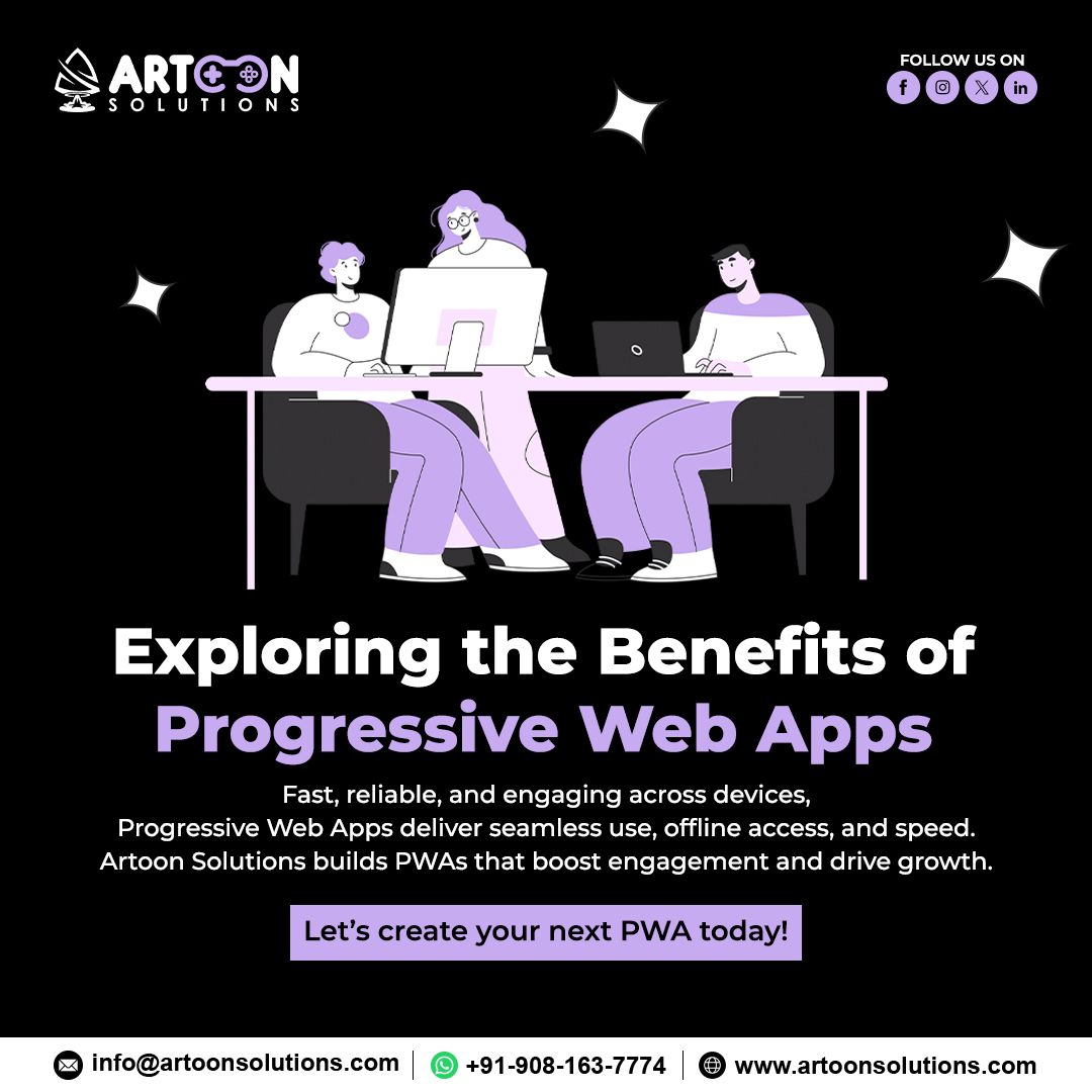 artoonsolutions's tweet image. 📱 Future of apps = PWAs! 🚀 Fast, reliable & offline-ready. Artoon Solutions builds PWAs that boost engagement & growth. Let’s innovate! 🌐
artoonsolutions.com
#PWAs #WebApps #ArtoonSolutions #TechInnovation