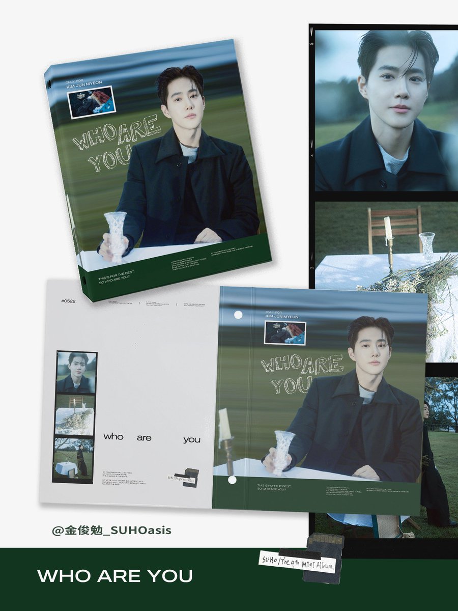 SUHO 수호 The 4th Mini Album 【Who Are You】 
Pre-sale gifts·Part 5
𝐖𝐡𝐨 𝐀𝐫𝐞 𝐘𝐨𝐮 : 𝐓𝐢𝐦𝐞 𝐂𝐚𝐩𝐬𝐮𝐥𝐞

#SUHO #수호
#EXO #엑소 #weareoneEXO
#WhoAreYou #SUHO_WhoAreYou