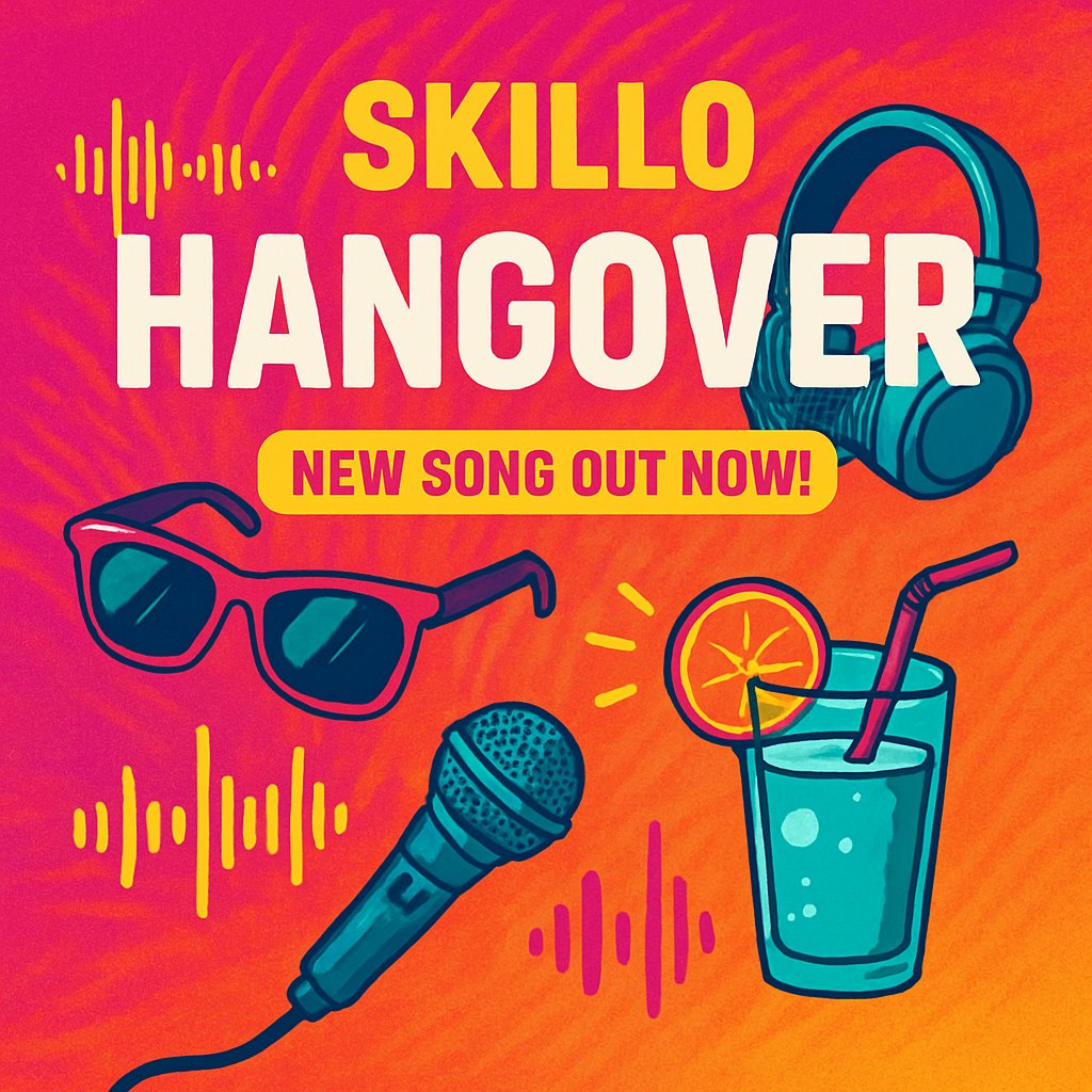 SkilloWorldwide's tweet photo. PSA🚨
New MusicAlert🚨
"HangOver"Out Now🎶🎵
Link:https://t.co/nt74L9vhgY https://t.co/2PDnJQAVm3