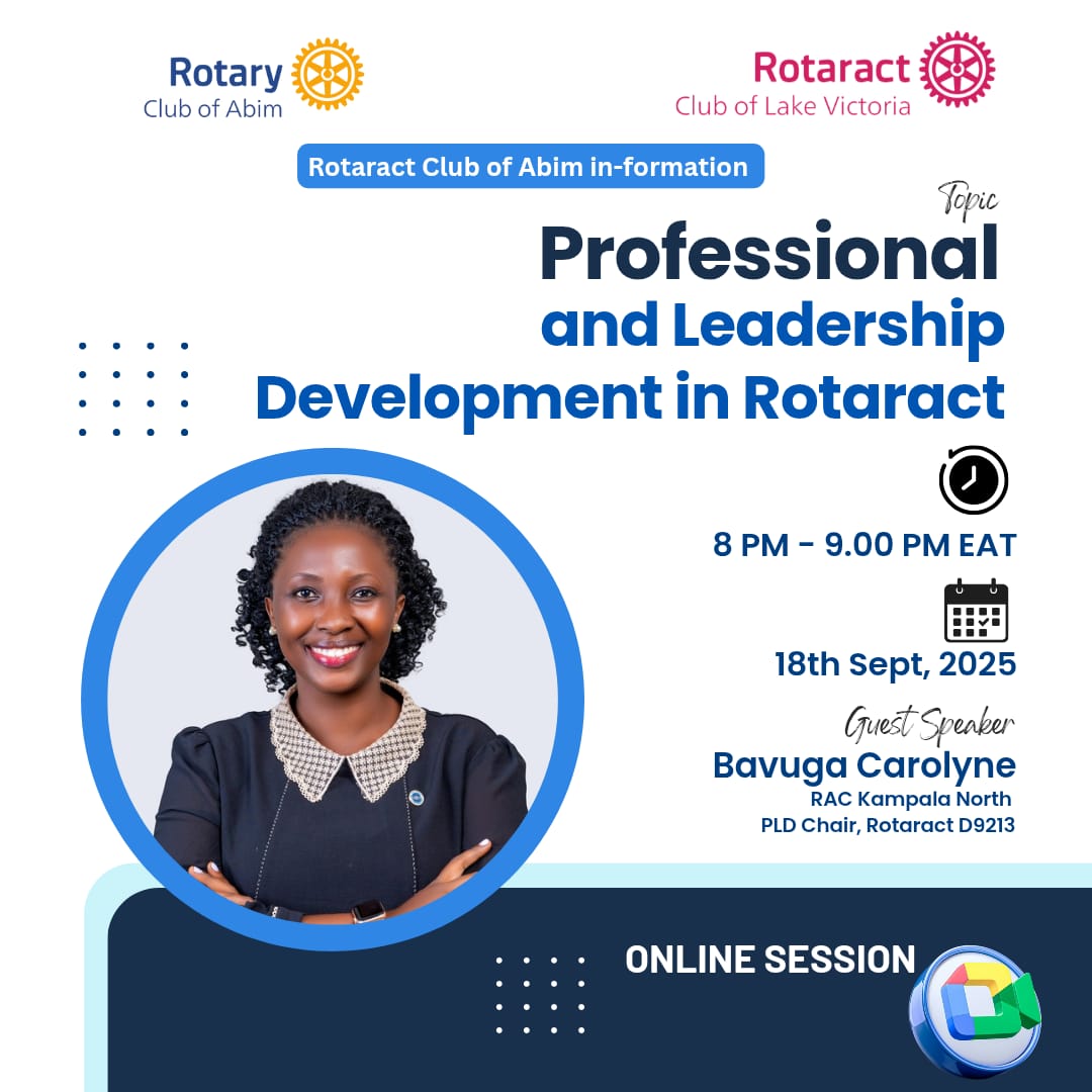 Rotaract Club of Abim (In-Formation) tweet media