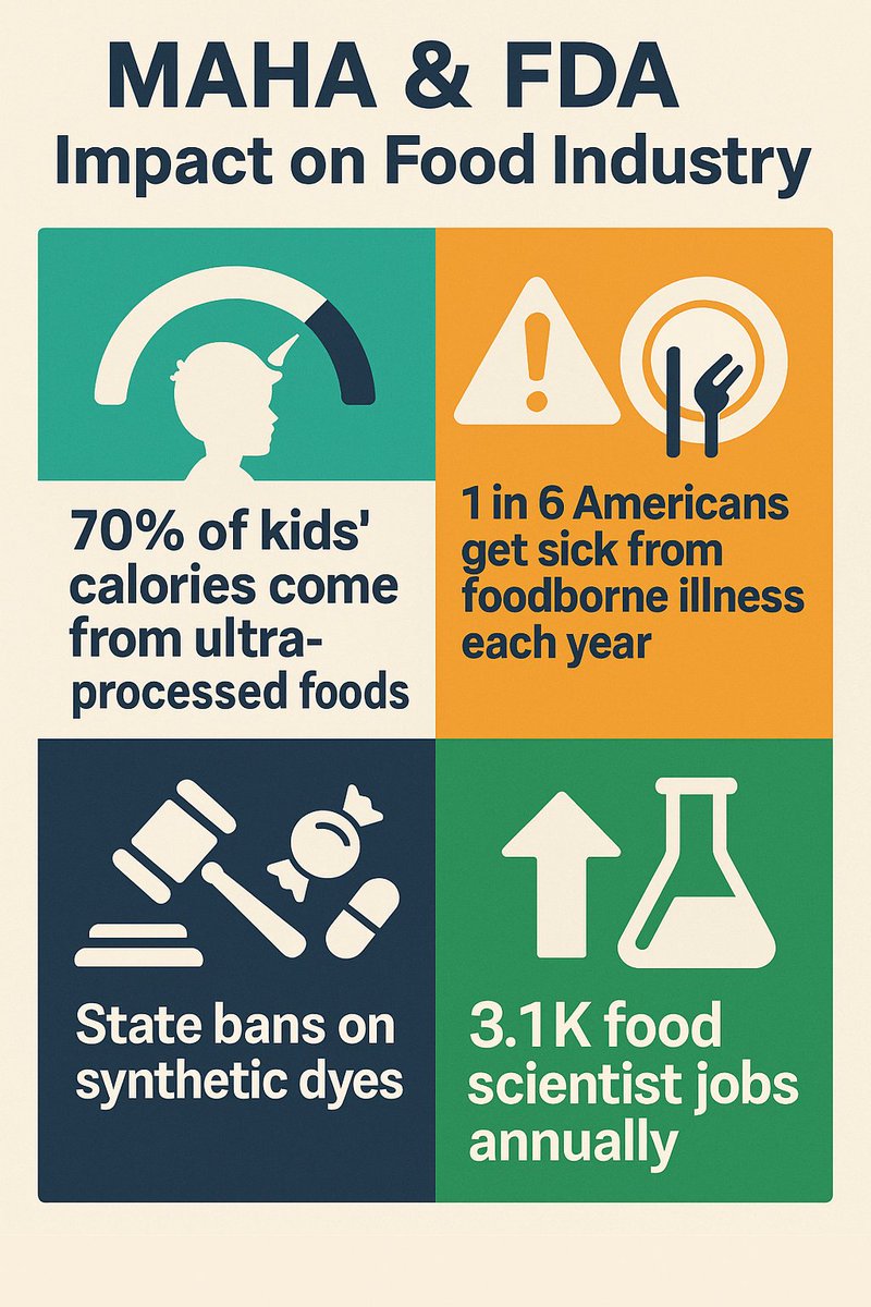 iamkhanna's tweet photo. @LinkedIn Food Safety in the MAHA Era: why reform matters for people, science &amp; the next generation. 👇
 https://t.co/TU9ZqRAeuk
#MakeAmericaHealthyAgain” https://t.co/Cql2pH9mp5