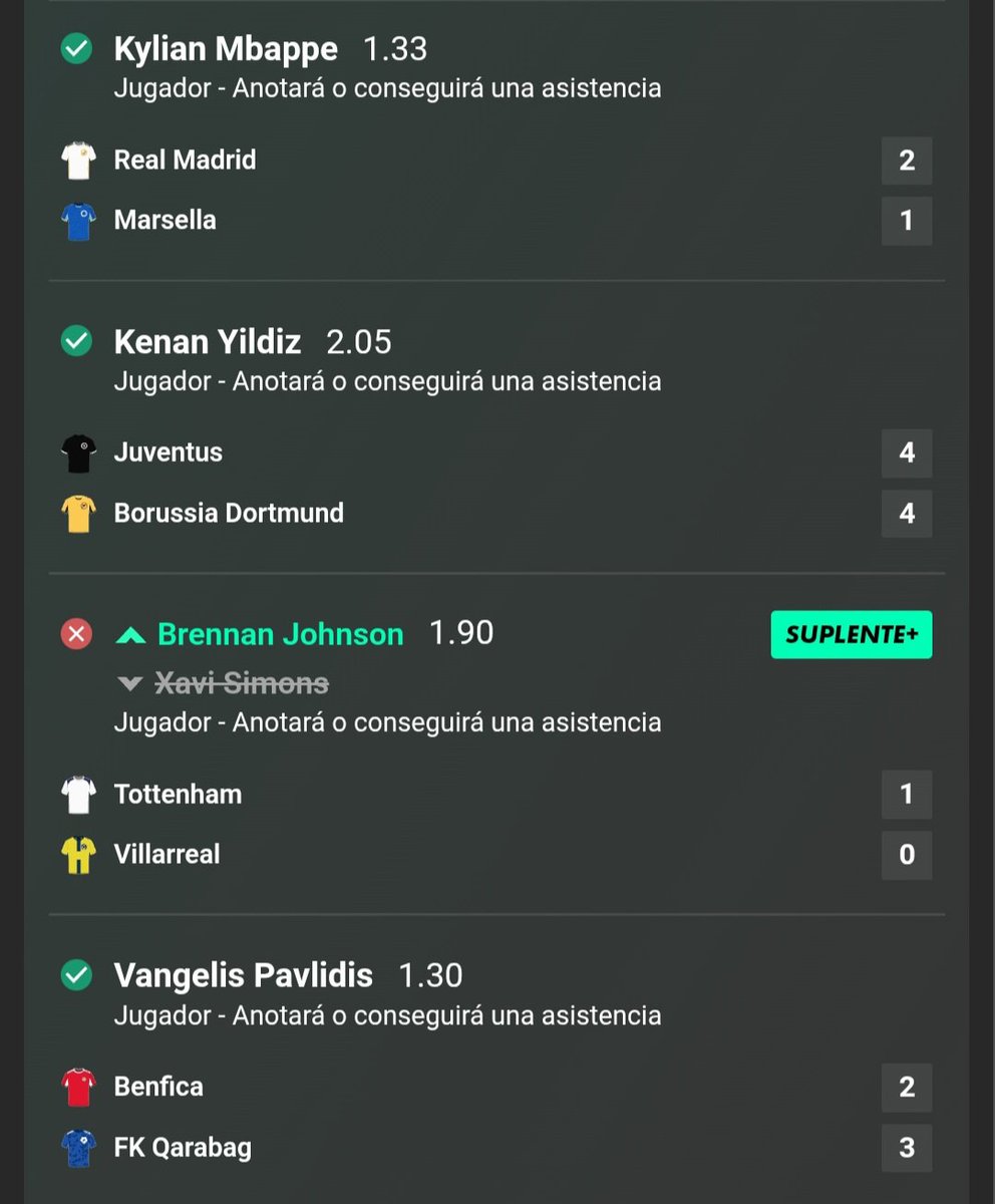 MVPickss's tweet image. Así nos fue el día de hoy, nos quedamos a 1 en 3 parlays de los 6 que jugamos en la tarde.

Por algo les decimos no se van arrepentir al unirse al grupo free.

En 2 días después del regreso vamos arriba y enfocados en terminar la semana así.

¡Venga!