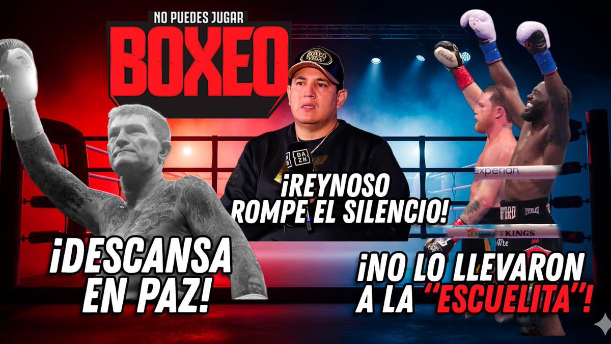 Noticiero #NoPuedesJugarBoxeo 

youtu.be/Bj5OJJlmA1Y