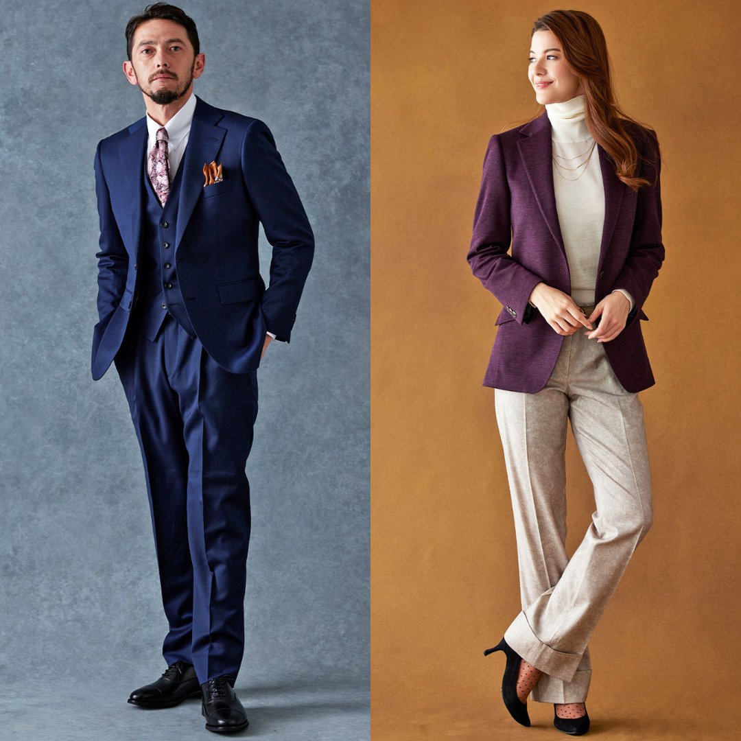 グローバルスタイル　3ピース　オーダースーツ オーダースーツ専門店「グローバルスタイル」に上質な